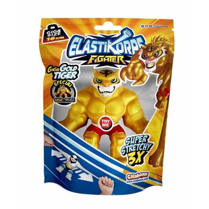 Figura de Acción Cicaboom Elastikorps Fighters 16 cm Figura de Acción Cicaboom Elastikorps Fighters 16 cm