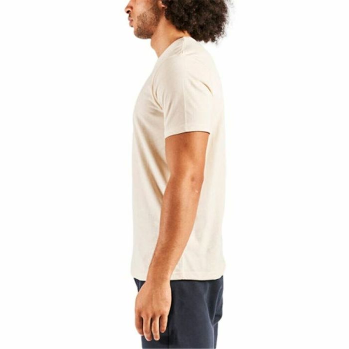 Camiseta de Manga Corta Hombre Kappa Edson Beige 1