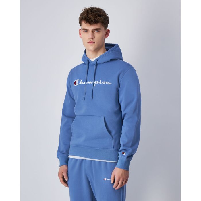 Sudadera con Capucha Hombre Champion HOODED SWEATSHIRT 220253 CBU Azul 2