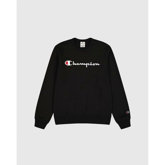 Sudadera sin Capucha Hombre Champion CREWNECK SWEATSHIRT 220254 NBK Negro 3