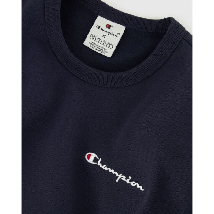 Sudadera sin Capucha Hombre Champion CREWNECK SWEATSHIRT 220259 NNY Azul marino 1