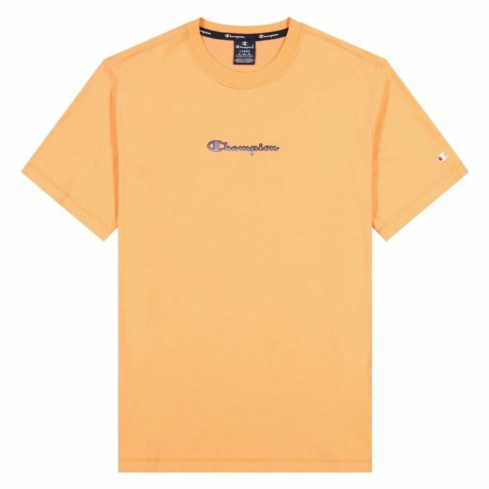 Camiseta de Manga Corta Champion Crewneck M Naranja