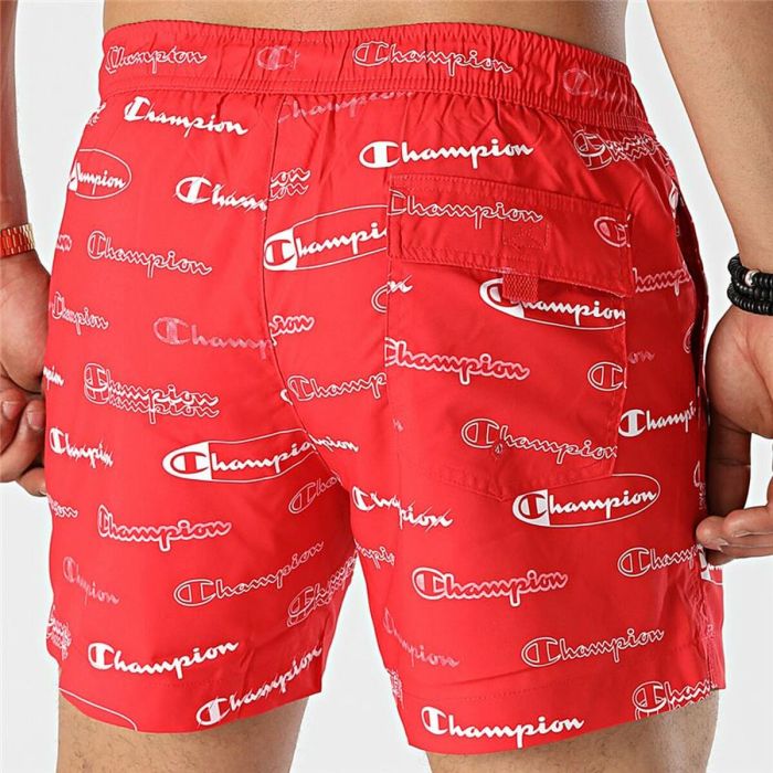 Bañador Hombre Champion Beachshort Rojo 2