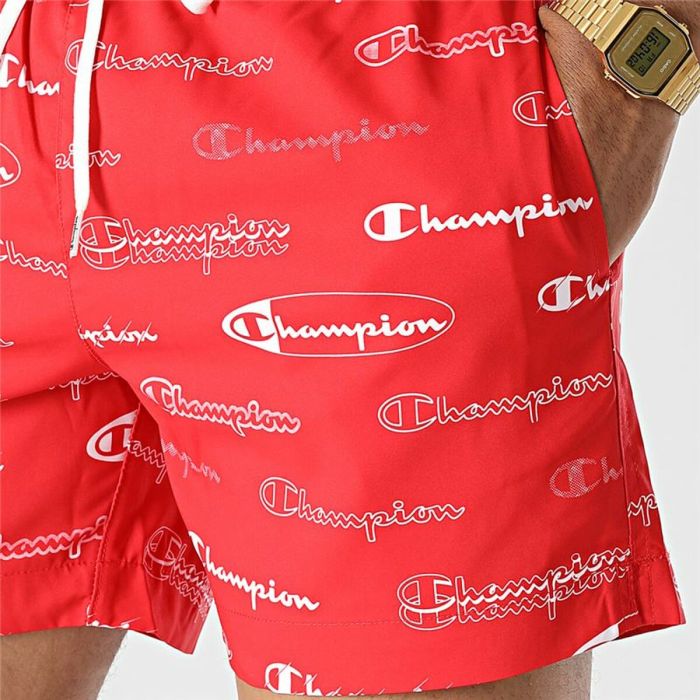 Bañador Hombre Champion Beachshort Rojo 1