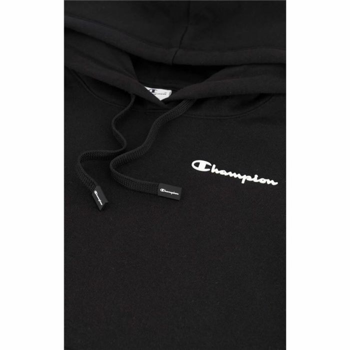 Sudadera con Capucha Mujer Champion Negro 1