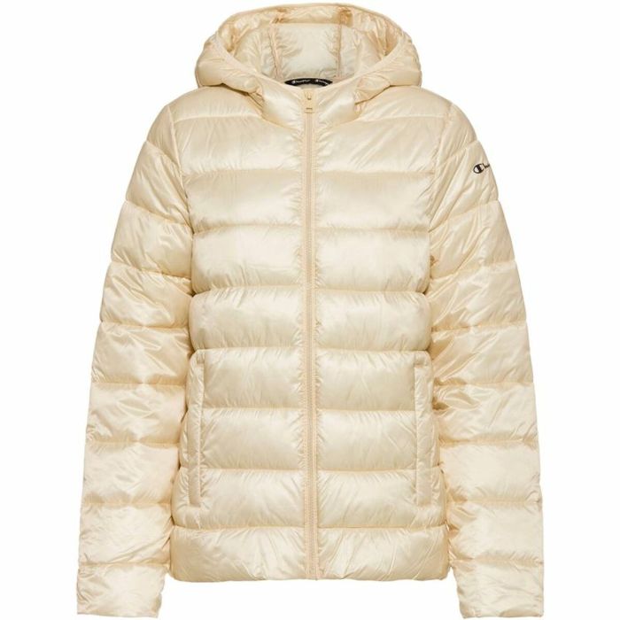 Chaqueta Deportiva para Mujer Champion Polyfilled Beige