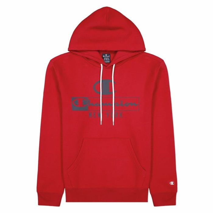 Sudadera con Capucha Hombre Champion Rojo