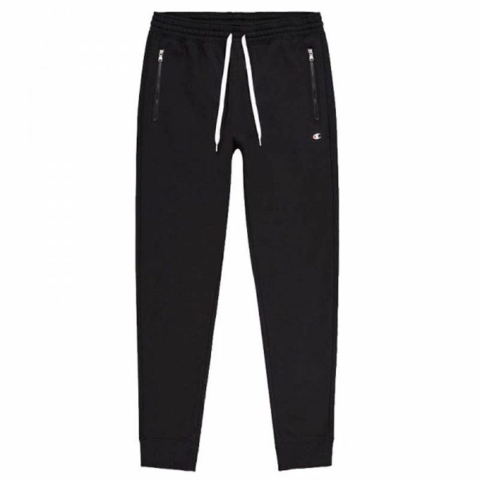 Pantalón para Adultos Champion Elastic Logo Negro Hombre 3