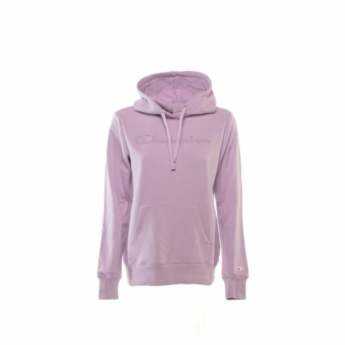 Sudadera con Capucha Mujer Champion Lila