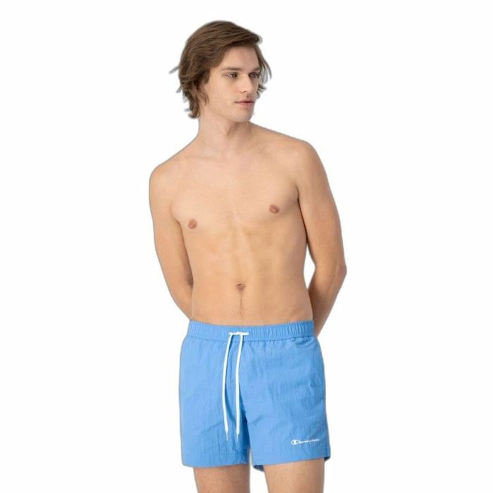 Bañador Hombre Champion Beachshort Azul claro 2