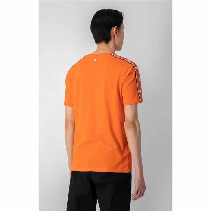 Camiseta Champion Crewneck Naranja Hombre 3