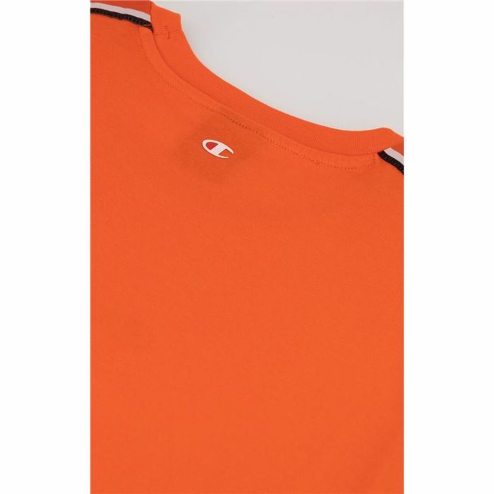 Camiseta Champion Crewneck Naranja Hombre 1