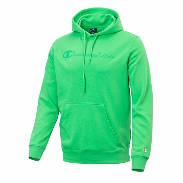 Sudadera con Capucha Hombre Champion Verde Sudadera con Capucha Hombre Champion Verde