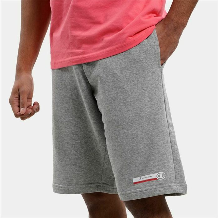 Pantalón Corto Deportivo Champion Gris 1