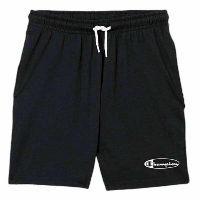 Pantalones Cortos Deportivos para Niños Champion Shorts Negro