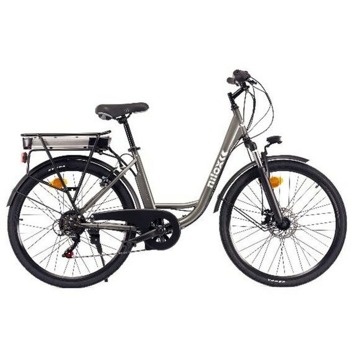 Bicicleta Eléctrica Nilox J5 PLUS Gris 346 w 9600 mAh 26"