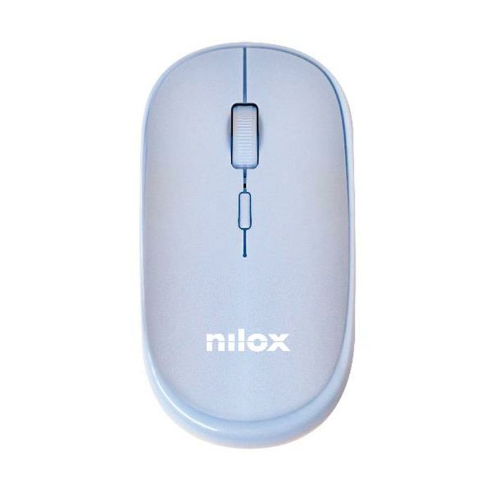 Ratón Nilox NXMOWICLRLBL01 Azul