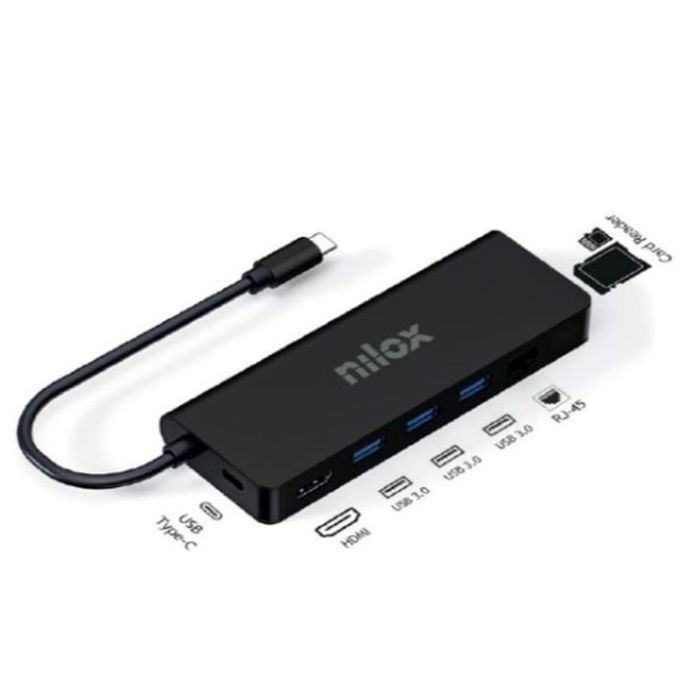 Hub USB Nilox 4k HDMI 1