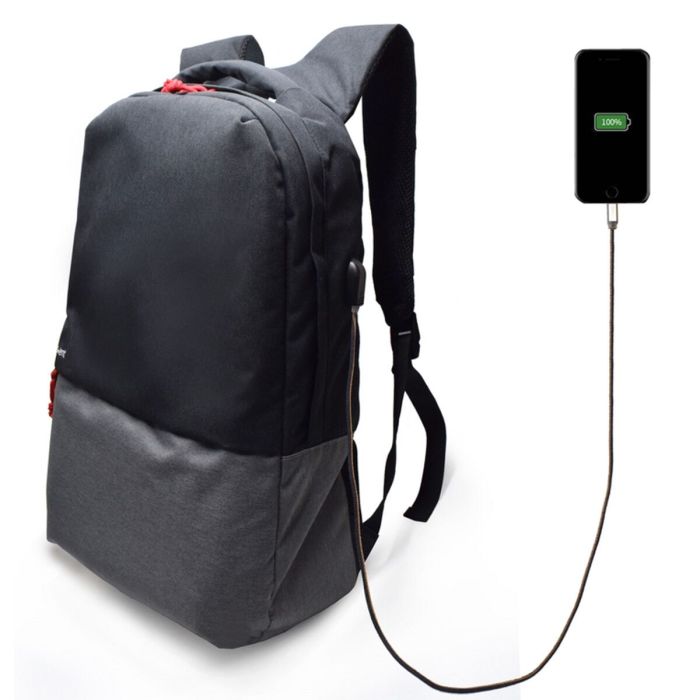 Mochila para Portátil y Tablet Ewent EW2529 Negro Gris 1