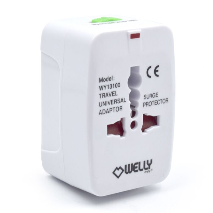 Adaptador de Enchufe Universal de Viaje WY13100