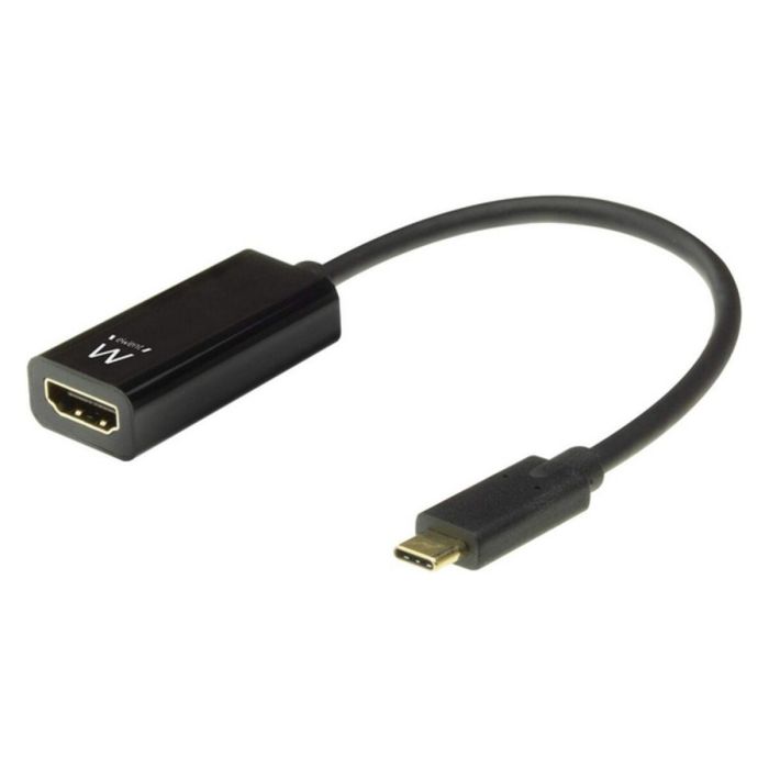 Adaptador USB-C a HDMI Ewent EW9823 Negro 15 cm 4K Ultra HD (1 unidad)