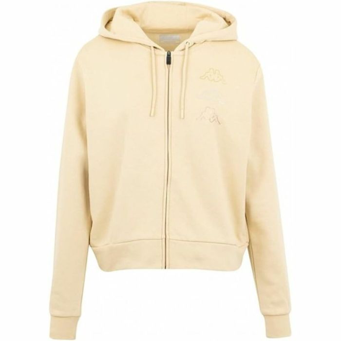 Sudadera con Capucha Unisex Kappa Kaimi Beige