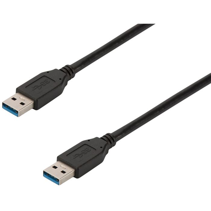 Cable USB Ewent Negro 1 m 1