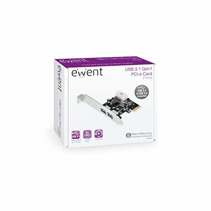 Tarjeta PCI Ewent ITCCID0079 2x USB 3.1 1