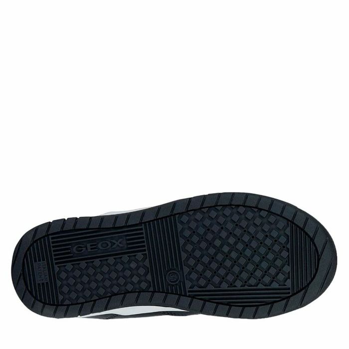 Zapatillas Casual Niño Geox Perth Negro 3