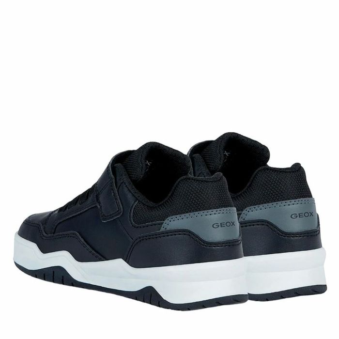 Zapatillas Casual Niño Geox Perth Negro 1