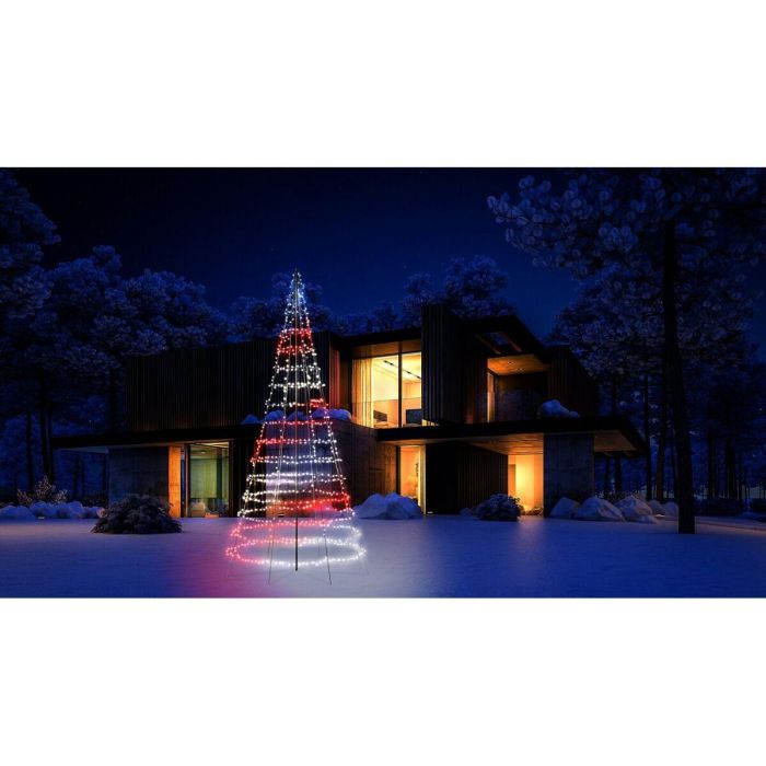 Guirnalda de Luces LED Twinkly TWP01KSPP-BEU Navidad Blanco Multicolor 4