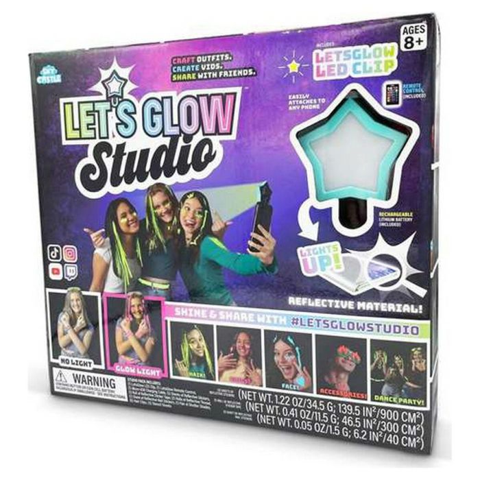 Juego Let's Glow Studio Famosa 1 Juego Let's Glow Studio Famosa 1