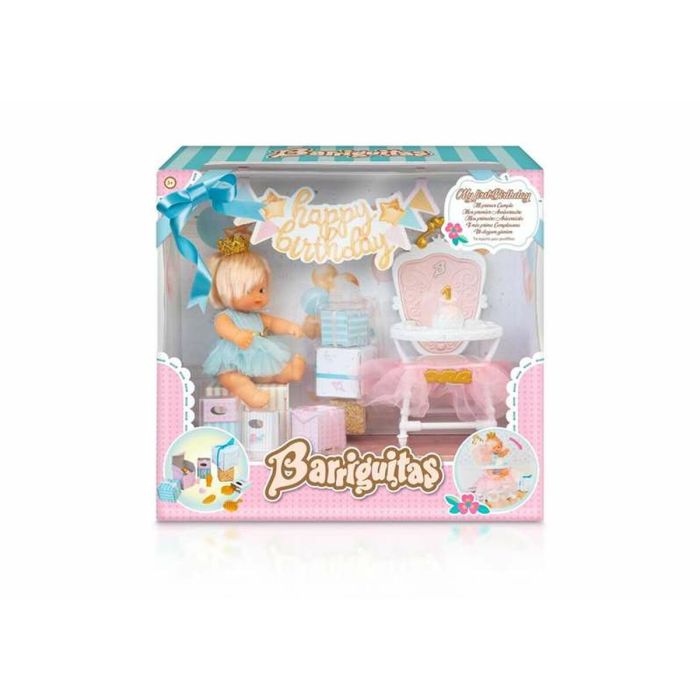 Muñeca bebé Barriguitas Mi Primer Cumpleaños Accesorios Sorpresas 2 Muñeca bebé Barriguitas Mi Primer Cumpleaños Accesorios Sorpresas 2