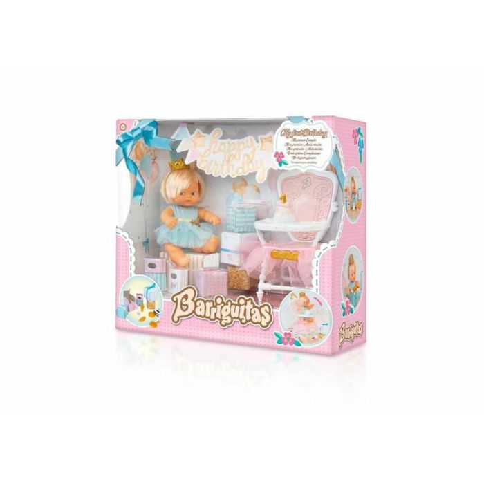 Muñeca bebé Barriguitas Mi Primer Cumpleaños Accesorios Sorpresas 1 Muñeca bebé Barriguitas Mi Primer Cumpleaños Accesorios Sorpresas 1