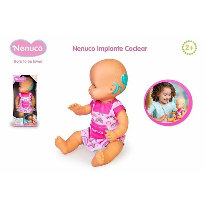Muñeco Bebé Nenuco Cochlear Implant 35 cm 2