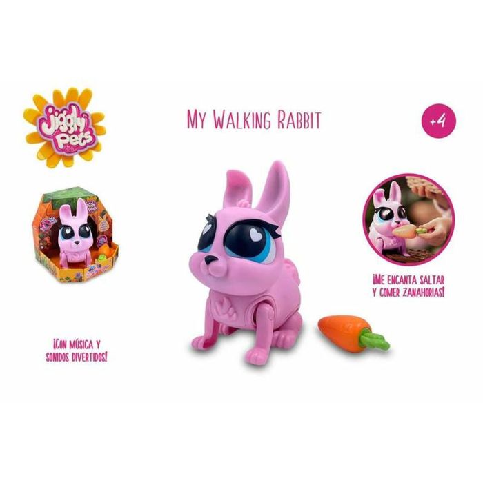 Juguete Interactivo Famosa Pixie My Walking Rabbit Plástico 1