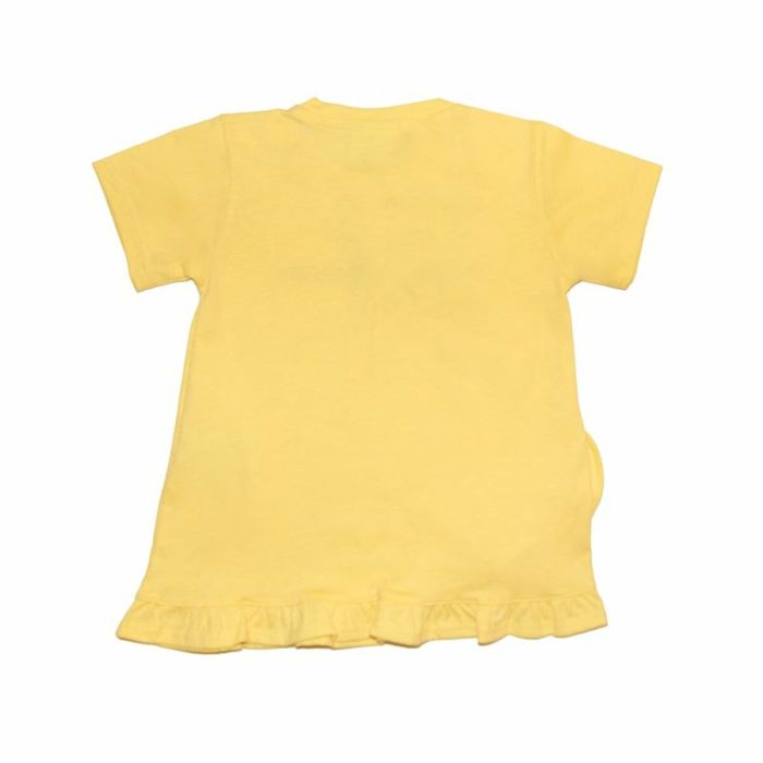 Camiseta de Manga Corta Infantil Champion Amarillo 2