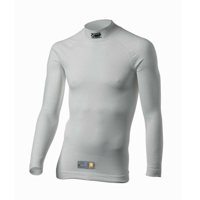 Camiseta Térmica OMP Tecnica Evo (XS/S) FIA 8856-2018 Blanco