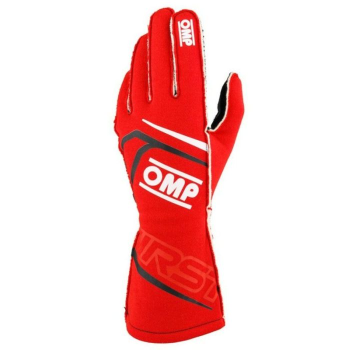 Guantes de Karting OMP OMPIB0-0776-A01-061-L Rojo L FIA 8856-2018 3