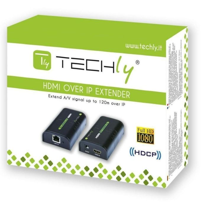 Switch HDMI Techly IDATA EXTIP-373R 4