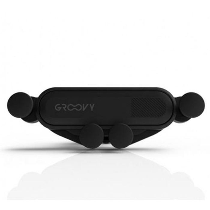 Soporte Para Movil Groovy Coche Gravity Color Negro