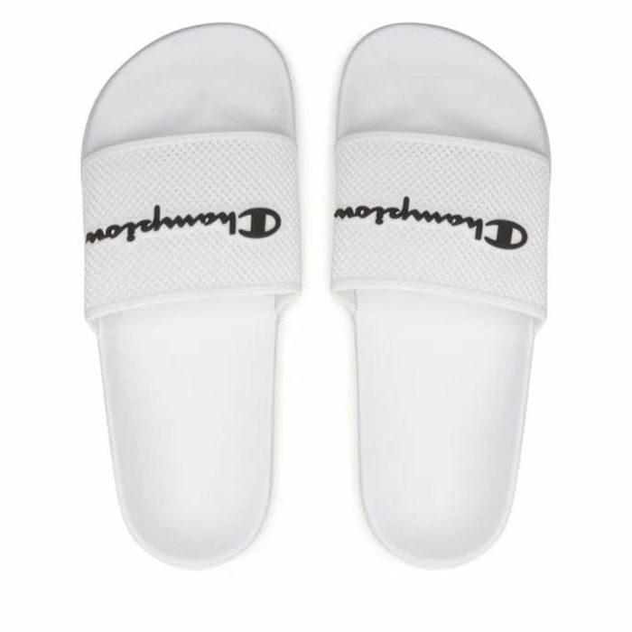 Chanclas para Mujer Champion Slide Daytona Blanco 3