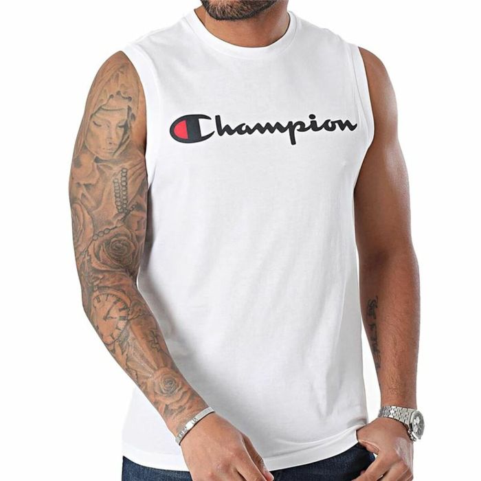 Camiseta de Tirantes Hombre Champion Crewneck