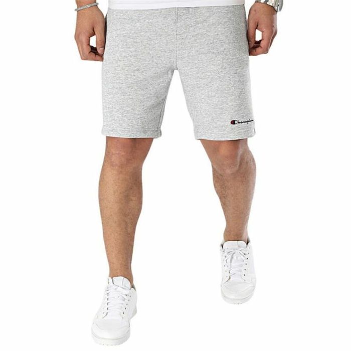 Pantalones Cortos Deportivos para Hombre Champion Essentials Gris 2