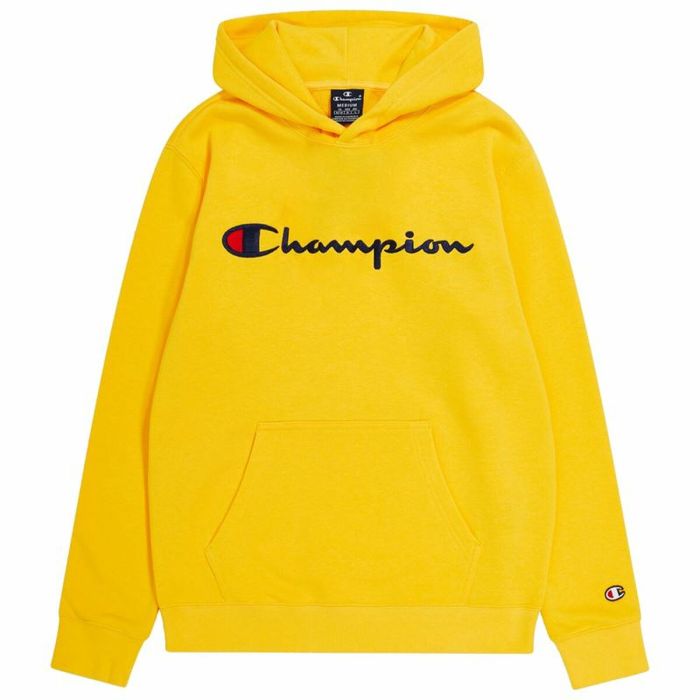 Sudadera Infantil Champion Hooded Amarillo