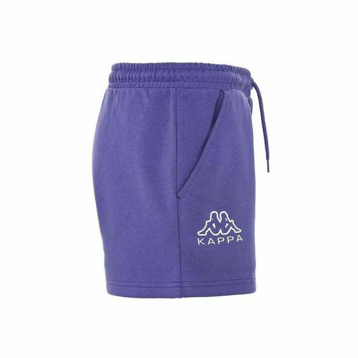 Pantalones Cortos Deportivos para Mujer Kappa Edilie CKD Morado Azul 1