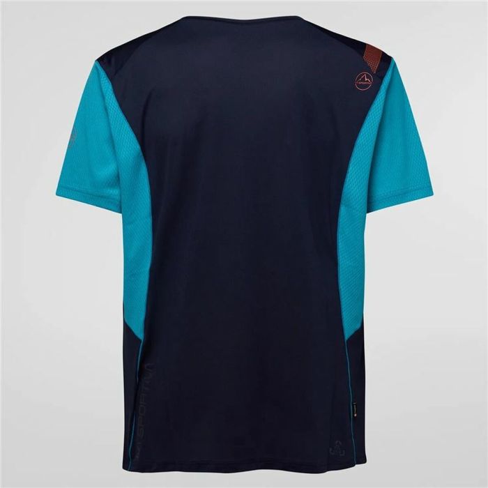 Camiseta Deportiva de Manga Corta La Sportiva Resolute Azul marino 1