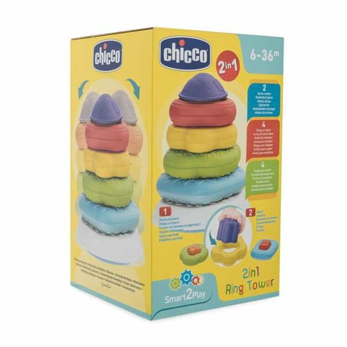 Bloques Apilables Chicco Pyramid PVC 5