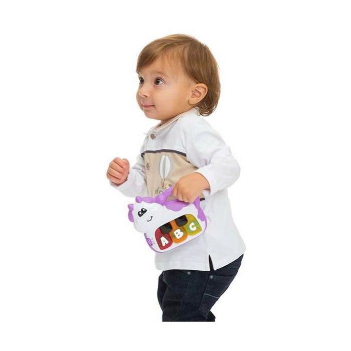 Piano Interactivo para Bebé Chicco Vaca Luces con sonido 3 Piano Interactivo para Bebé Chicco Vaca Luces con sonido 3