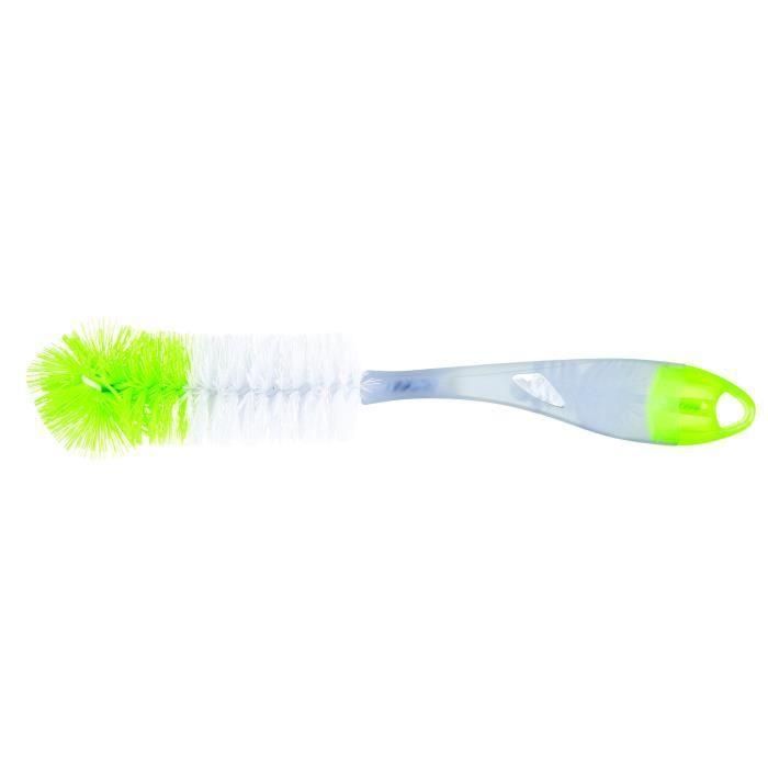 Cepillo de botella de fibra doble antibacterial TIGEX 2 en 1 Cepillo de botella de fibra doble antibacterial TIGEX 2 en 1